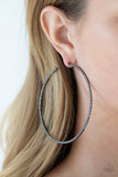 Paparazzi "Pump Up The Volume" Black Earrings Paparazzi Jewelry