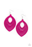 Paparazzi "One Beach At A Time" Pink Earrings Paparazzi Jewelry