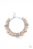 Paparazzi "The GRANDEUR Tour" Brown Bracelet Paparazzi Jewelry