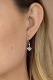 Paparazzi "Humble Heart" Silver Choker Necklace & Earring Set Paparazzi Jewelry