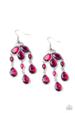 Paparazzi "Clear the Heir" Purple Earrings Paparazzi Jewelry