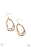 Paparazzi "Better LUXE Next Time" FASHION FIX Gold Earrings Paparazzi Jewelry