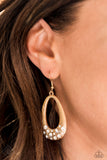 Paparazzi "Better LUXE Next Time" FASHION FIX Gold Earrings Paparazzi Jewelry