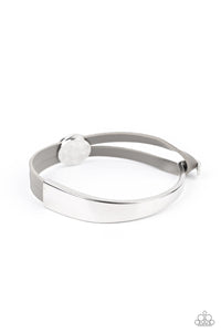 Paparazzi "A Notch Above The Rest" Silver Bracelet Paparazzi Jewelry