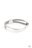 Paparazzi "A Notch Above The Rest" Silver Bracelet Paparazzi Jewelry