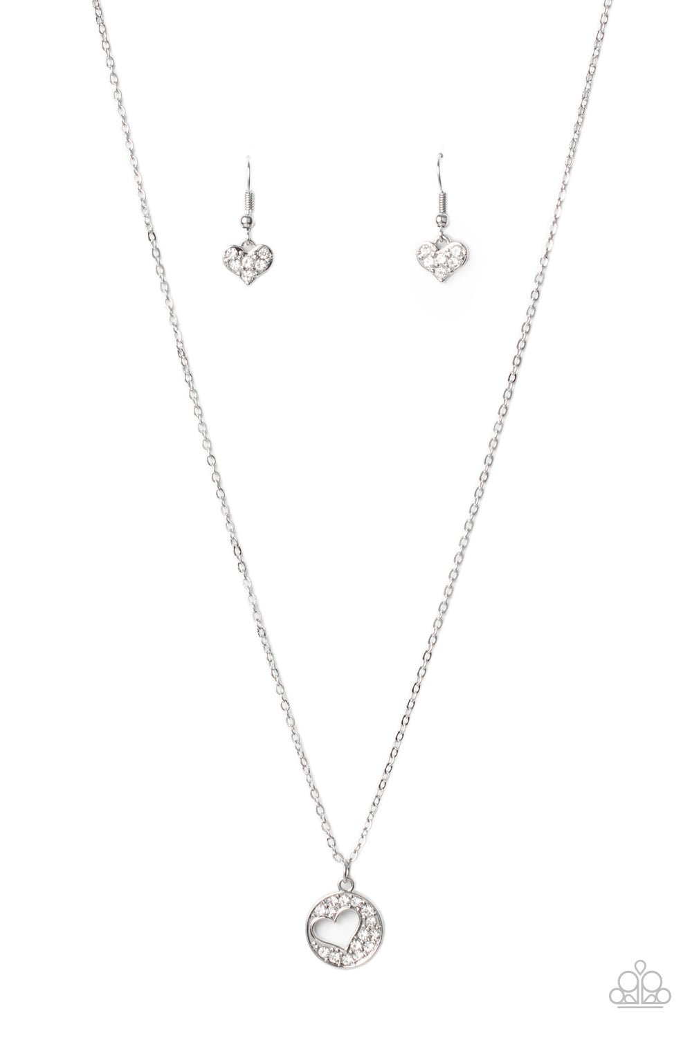 Authentic Admirer - White Necklace - Paparazzi Accessories – Bedazzle Me  Pretty Mobile Fashion Boutique