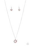 Paparazzi "Bare Your Heart" Pink Necklace & Earring Set Paparazzi Jewelry