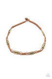 Paparazzi "Offshore Drifter" Brown Urban Necklace Unisex Paparazzi Jewelry