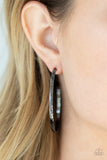 Paparazzi  "Reporting For Duty" Black Earrings Paparazzi Jewelry