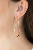Paparazzi "City Curves" Copper Earrings Paparazzi Jewelry