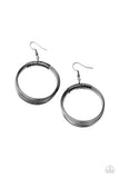 Paparazzi "Urban Spun" Black Earrings Paparazzi Jewelry