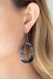 Paparazzi "Urban Spun" Black Earrings Paparazzi Jewelry