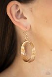 Paparazzi "Urban Spun" Gold Earrings Paparazzi Jewelry