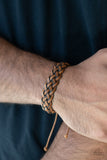 Paparazzi "Plain And Prairie" Brown Urban Bracelet Unisex Paparazzi Jewelry