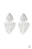 Paparazzi "Primal Factor" Silver Post Earrings Paparazzi Jewelry