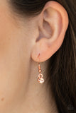 Paparazzi "Glow By Heart" Copper Necklace & Earring Set Paparazzi Jewelry