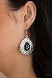 Paparazzi "Exquisitely Explosive" Silver Earrings Paparazzi Jewelry