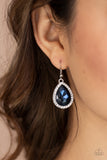 Paparazzi "Dripping With Drama" Blue Earrings Paparazzi Jewelry