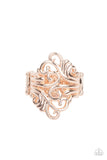 Paparazzi "Voluptuous Vines" Rose Gold Ring Paparazzi Jewelry