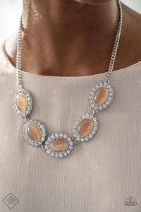 Paparazzi "A DIva-Ttitude Adjustment" FASHION FIX Orange Necklace & Earring Set Paparazzi Jewelry
