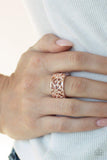 Paparazzi "Di-VINE Design" Rose Gold Ring Paparazzi Jewelry