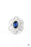 Paparazzi "Iceberg Ahead" Blue Ring Paparazzi Jewelry