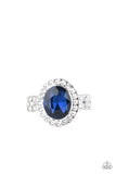 Paparazzi "Unstoppable Sparkle" Blue Ring Paparazzi Jewelry