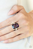 Paparazzi "Bring Down the Powerhouse" Purple Rhinestone Ring Paparazzi Jewelry