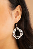 Paparazzi "Radiating Radiance" Silver Earrings Paparazzi Jewelry