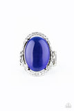 Paparazzi "Happily Ever Enchanted" Blue Ring Paparazzi Jewelry
