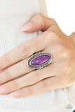 Paparazzi "Primal Instincts" Purple Ring Paparazzi Jewelry