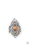 Paparazzi "Desert Dreamland" Orange Ring Paparazzi Jewelry