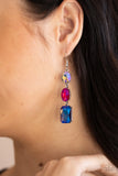 Paparazzi "Dripping in Melodrama" Multi Earrings Paparazzi Jewelry