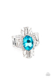 Paparazzi "Icy Icon" Blue Ring Paparazzi Jewelry