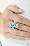 Paparazzi "Icy Icon" Blue Ring Paparazzi Jewelry