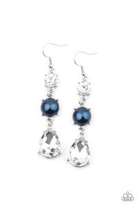 Paparazzi "Unpredictable Shimmer" Blue Earrings Paparazzi Jewelry
