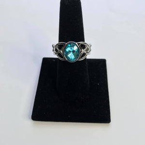 Paparazzi "Shimmer Splash" EXCLUSIVE Blue Ring Paparazzi Jewelry