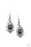 Paparazzi "Canyon Climate" Black Earrings Paparazzi Jewelry