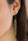 Paparazzi "Rustic Renaissance" Brass Necklace & Earring Set Paparazzi Jewelry