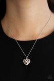 Paparazzi "Treasures of the Heart" Pink Necklace & Earring Set Paparazzi Jewelry