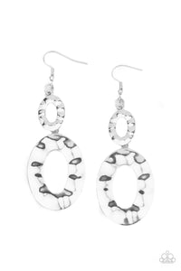 Paparazzi "Bring On The Basics" Silver Earrings Paparazzi Jewelry