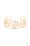 Paparazzi "WEAVE An Impression" Gold Bracelet Paparazzi Jewelry