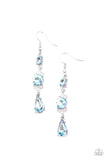 Paparazzi "Outstanding Opulence" Blue Earrings Paparazzi Jewelry