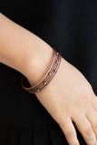 Paparazzi "Extra Expressive" Copper Bracelet Paparazzi Jewelry