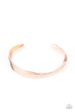 Paparazzi "Bringing Basics Back" Rose Gold Bracelet Paparazzi Jewelry