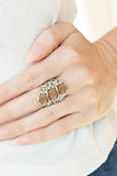 Paparazzi "Underrated Shimmer" Brown Ring Paparazzi Jewelry