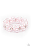 Paparazzi "Flirt Alert" Pink Bracelet Paparazzi Jewelry