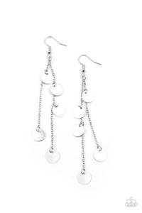 Paparazzi "Take A Good Look" Silver Earrings Paparazzi Jewelry