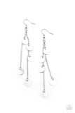 Paparazzi "Take A Good Look" Silver Earrings Paparazzi Jewelry