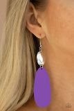 Paparazzi "Vivaciously Vogue" Purple Earrings Paparazzi Jewelry